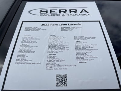 2022 RAM 1500 Laramie