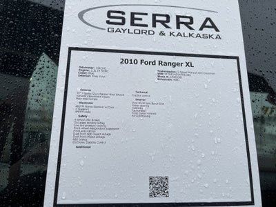 2010 Ford Ranger XL
