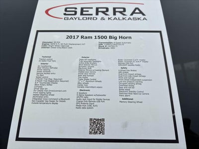 2017 RAM 1500 SLT