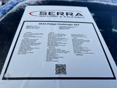 2023 Dodge Challenger SXT