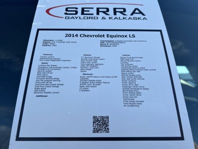 2014 Chevrolet Equinox LS