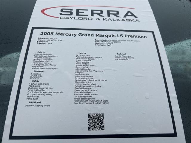 2005 Mercury Grand Marquis LS