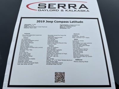 2019 Jeep Compass Latitude