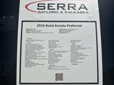 2024 Buick Envista Preferred FWD