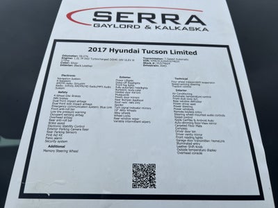 2017 Hyundai Tucson Limited