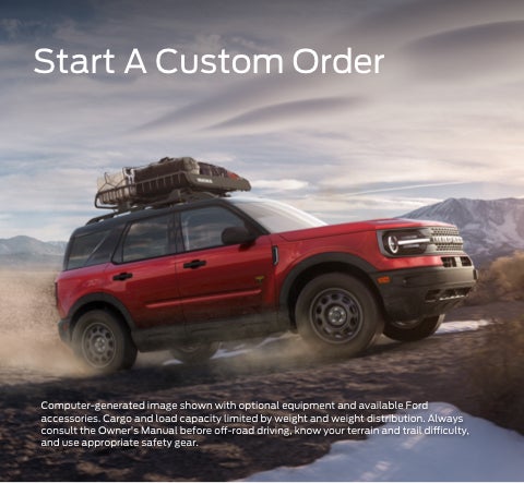 Start a custom order | Serra Ford Gaylord in Gaylord MI