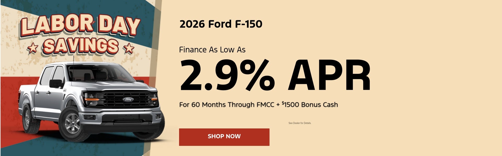 September 26 Specials - F-150
